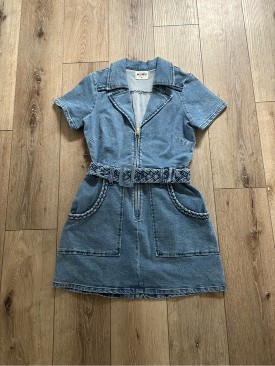 Show Me Your MuMu Dresses & Skirts - Show Me Your Mumu Outlaw Dress in Tide